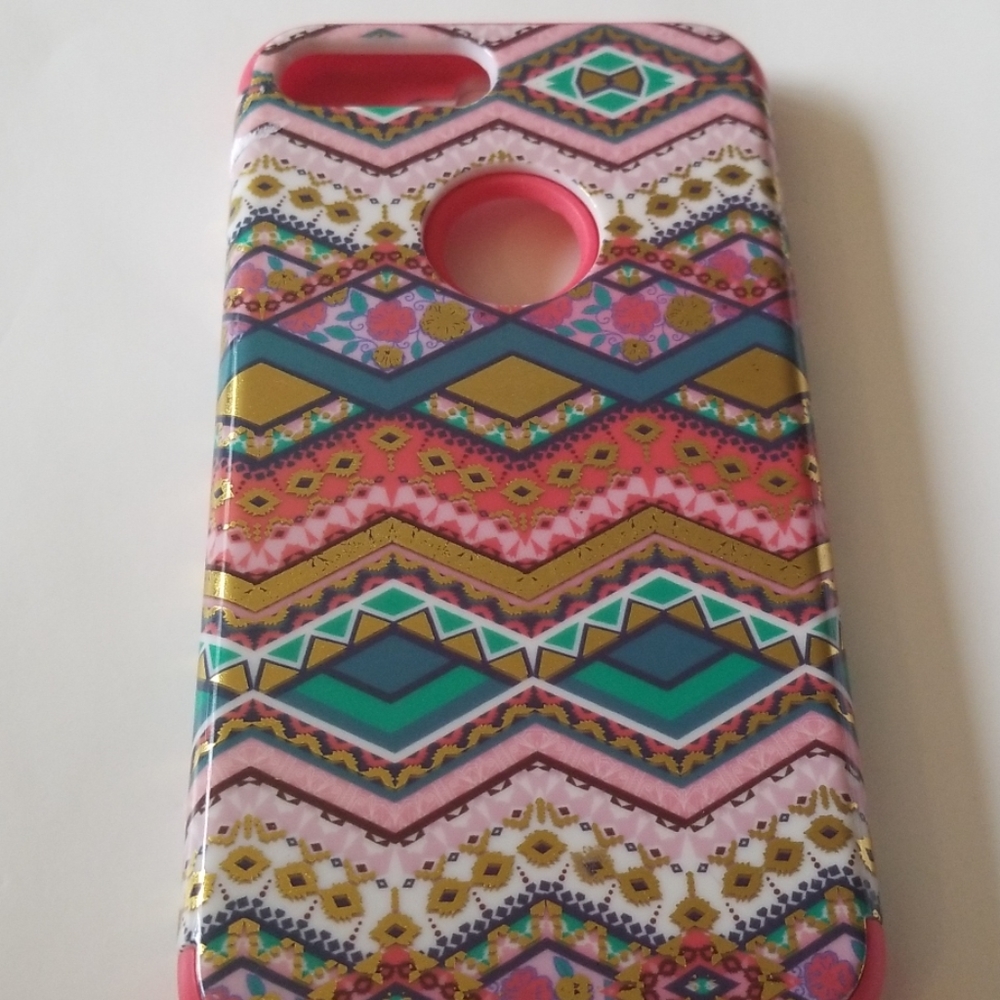 It's cute or whatev Colorful Iphone7 PLUS case